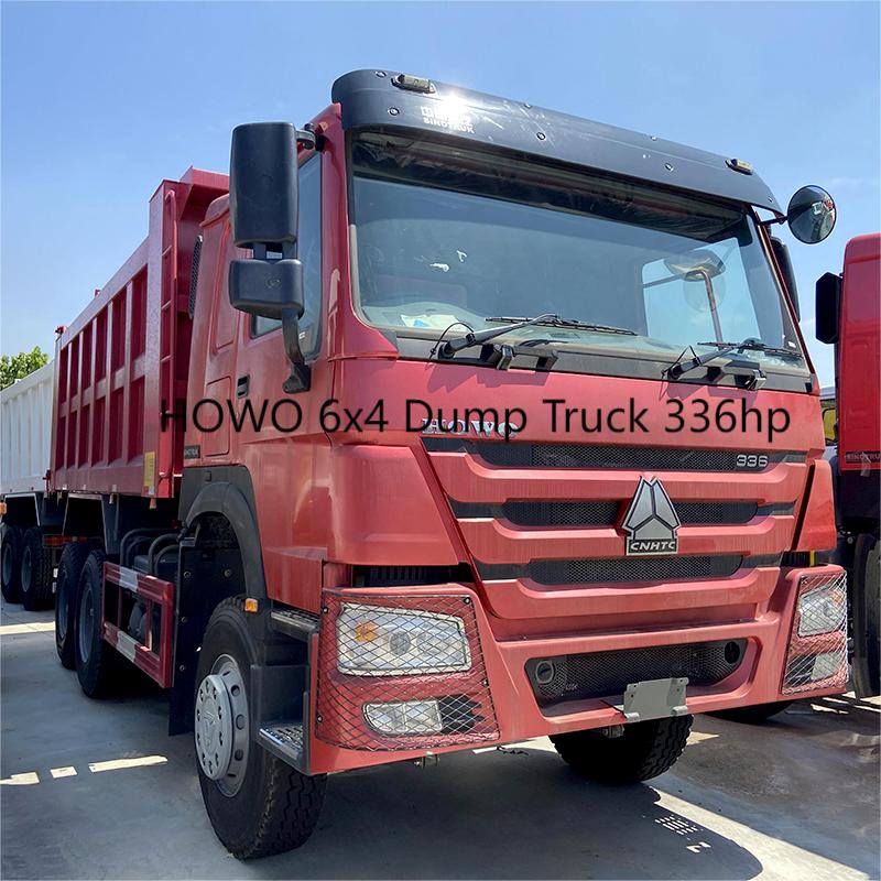 2023 Chine Nouveau produit 6*4 Diesel Euro2/3 HW76 20cbm Howo Camion-benne