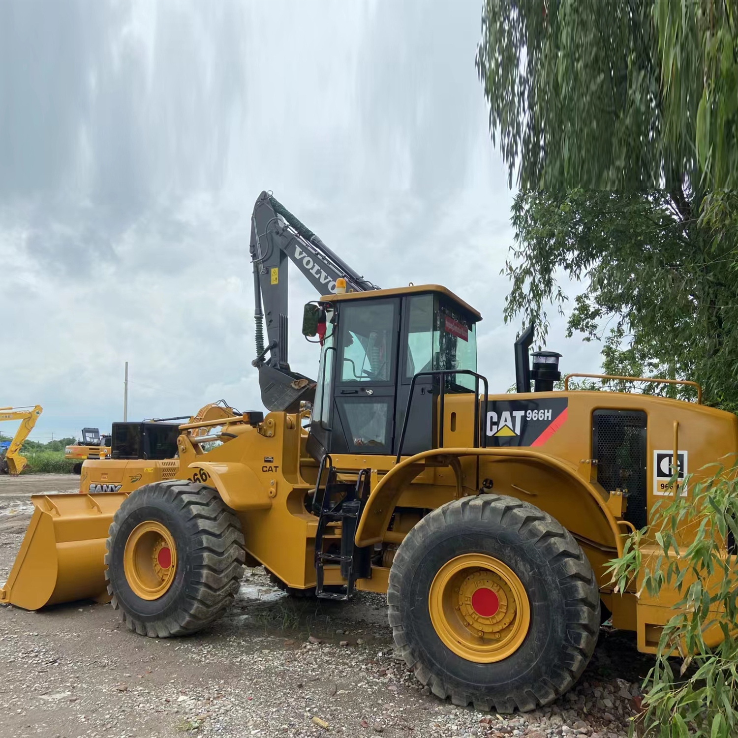 Prix ​​compétitif Original utilisé Caterpillar 966H chargeuse sur pneus Cat à vendre