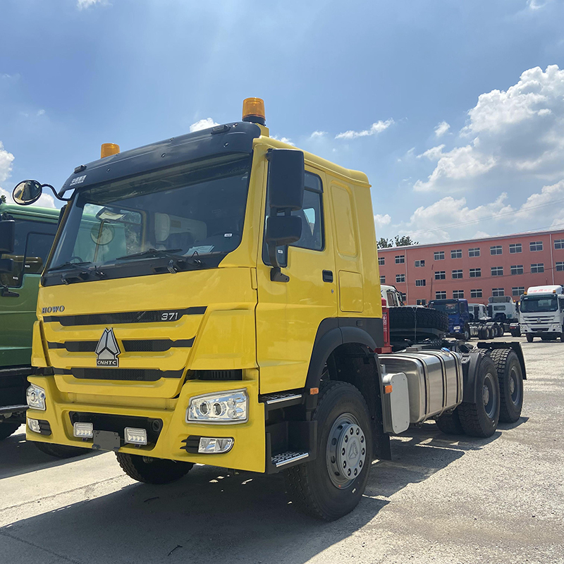 420hp résistant a utilisé le camion de tracteur du rouleur 6x4 Howo du tracteur 10 de camion de Howo