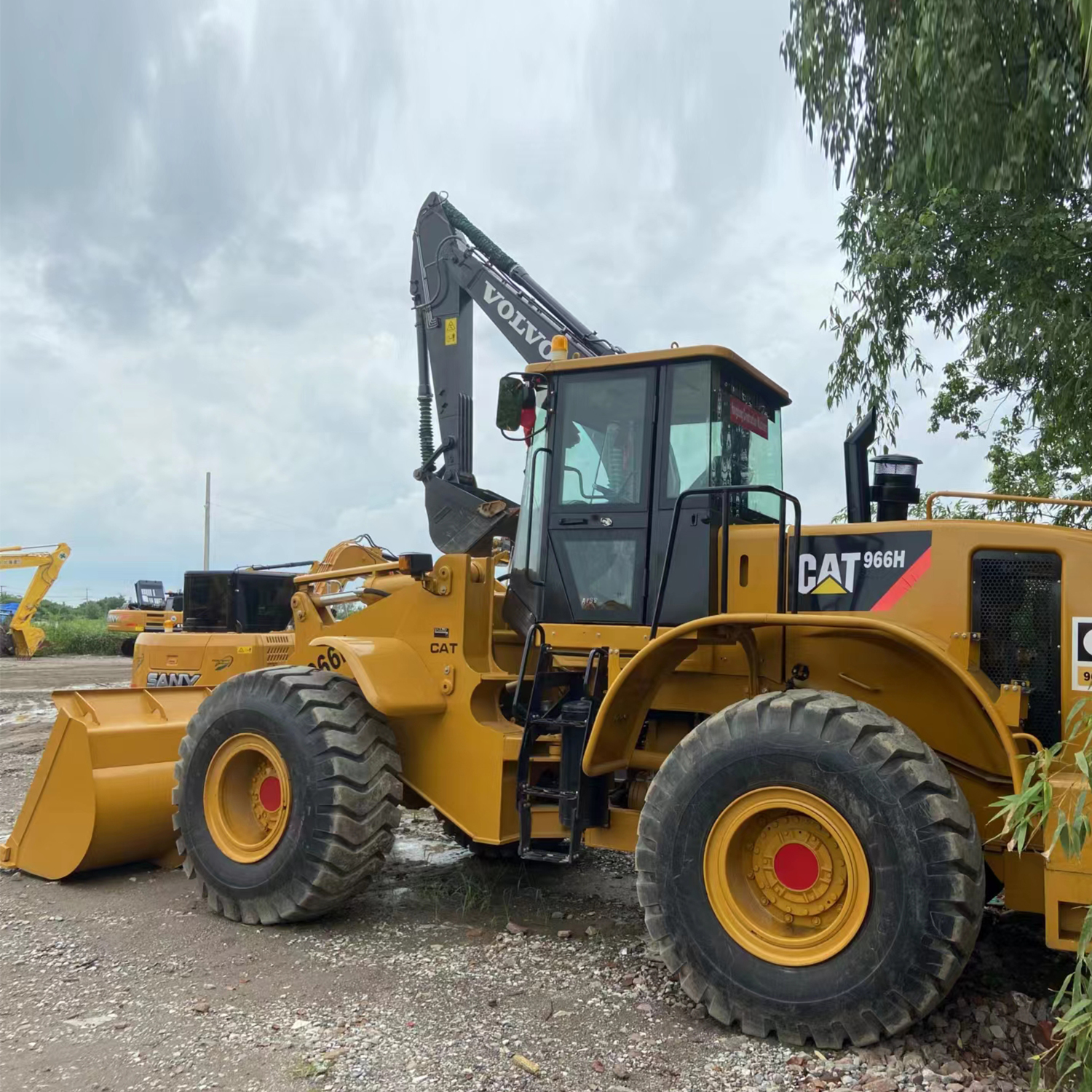 Prix ​​compétitif Original utilisé Caterpillar 966H chargeuse sur pneus Cat à vendre