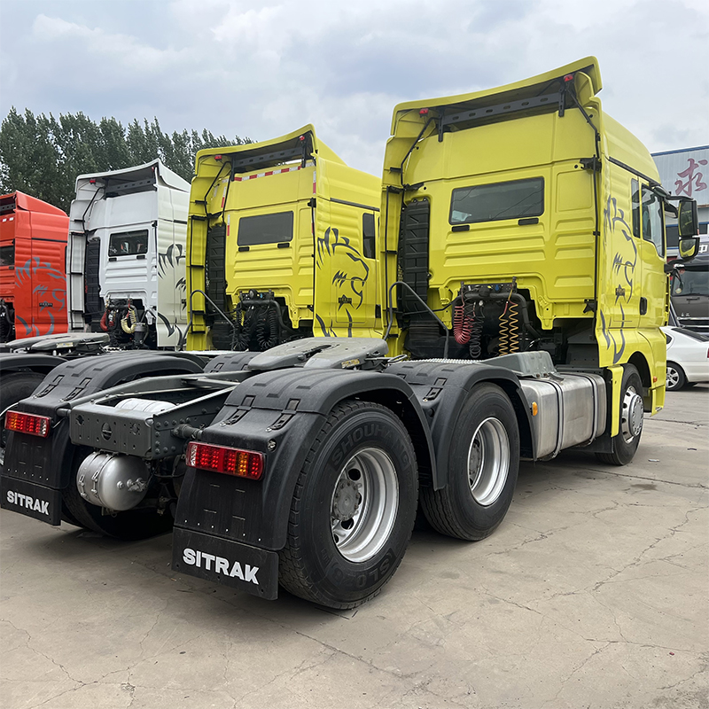 Produit chaud Sinotruk Sitrak 6*4 Diesel 540hp camion tracteur à conduite à gauche pour la Russie