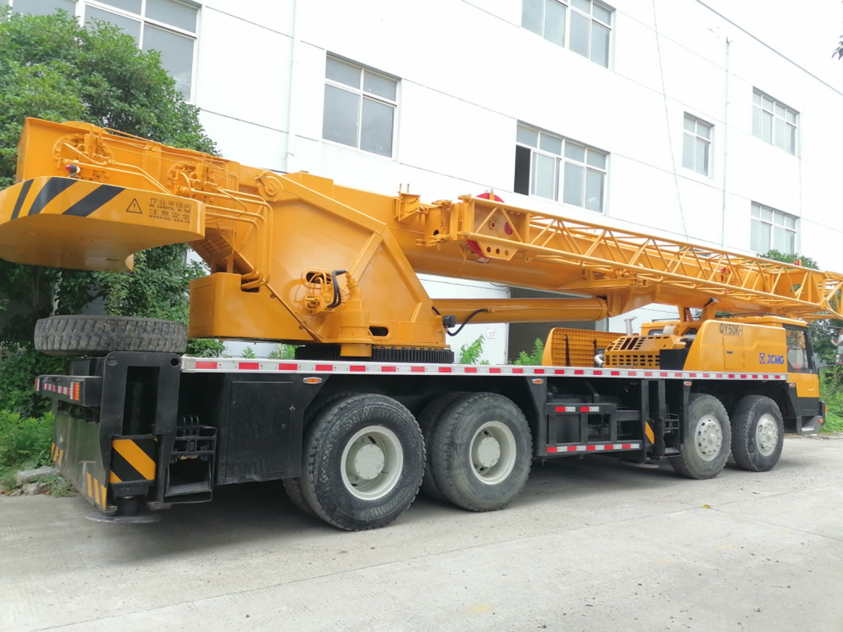 Grue de camion entièrement hydraulique de haute qualité d'occasion, 25 tonnes, QY25K5C