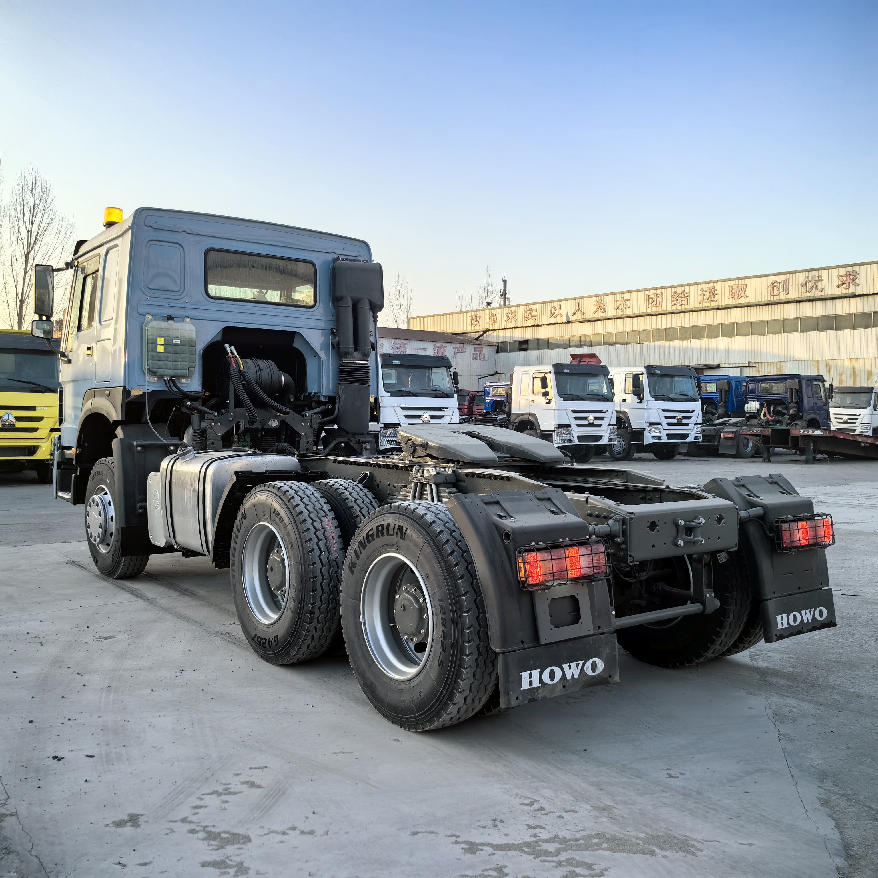 Sinotruk 371 375HP 6x4 Howo Tractor Head a utilisé la tête de camions de tracteur
