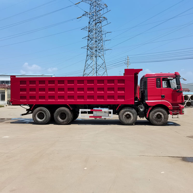 Marque chinoise de haute qualité Shacman F3000 380 HP 8X4 camion à benne basculante