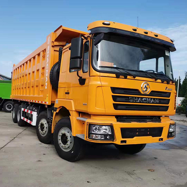 Marque chinoise de haute qualité Shacman F3000 380 HP 8X4 camion à benne basculante